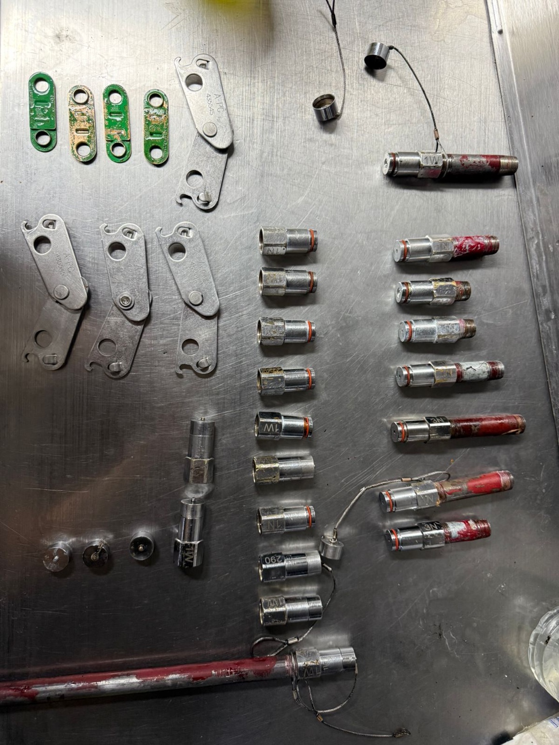 Componentes de sistema de supresión