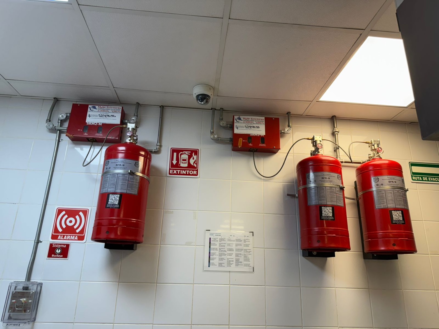 Sistema SRM2-M instalado